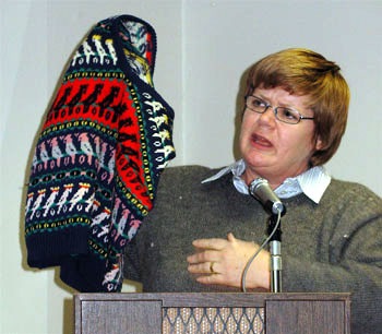 Anne Bartlett Knitting Novel author
