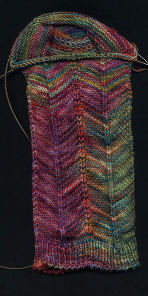 jaywalker socks knit with koigu kpppm pooling badly