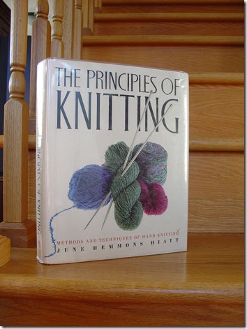 principles of knitting book by june hemmons hiatt