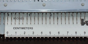 standard gauge needle spacing distance 4.5 mm